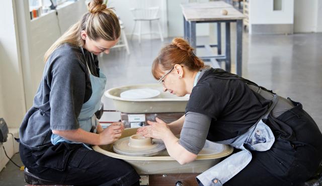 Creative Studios Pottery Throwing session 