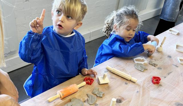 Potter Tots at World of Wedgwood 